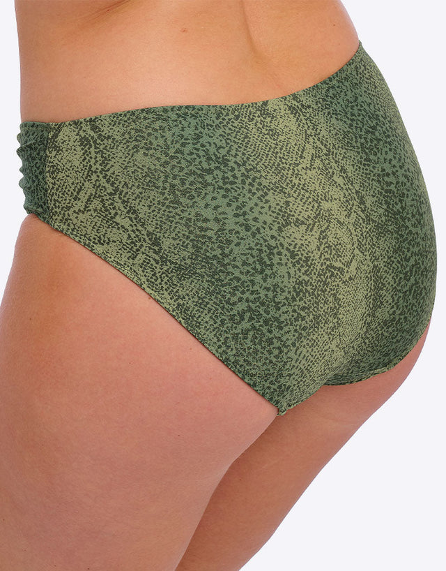Fantasie Maya Bay Mid Rise Bikini Brief Peridot Green