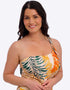 Fantasie Maya Bay Asymmetrical Swimsuit Warm Sunset Print