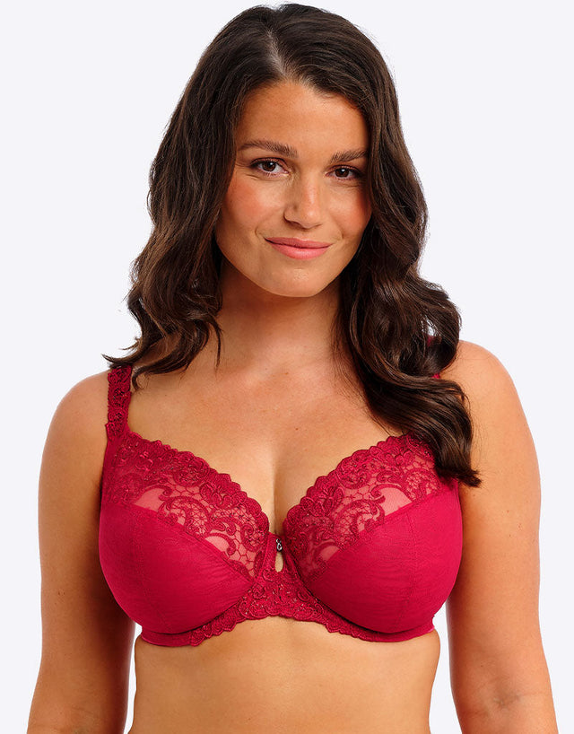 Fantasie Portia Full Cup Side Support Bra Red