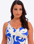 Fantasie Rabida Island V Neck Swimsuit Ultramarine