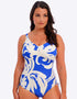 Fantasie Rabida Island V Neck Swimsuit Ultramarine