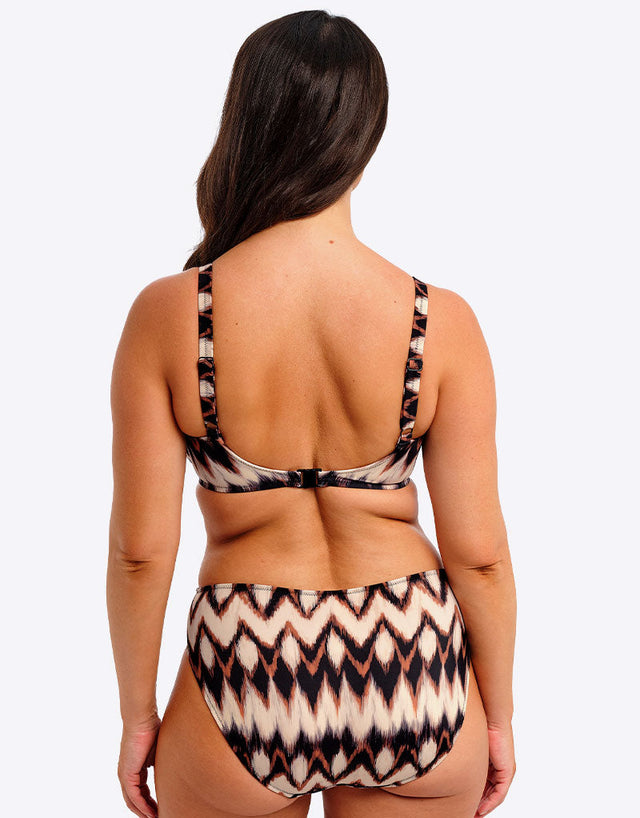 Fantasie Sabana Mid Rise Bikini Brief Copper Tint Brown