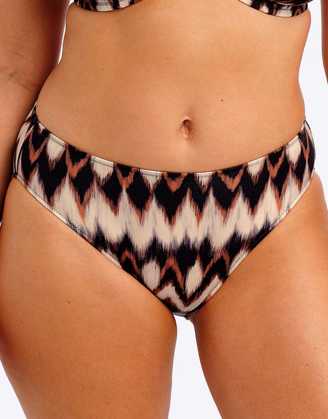 Fantasie Sabana Mid Rise Bikini Brief Copper Tint Brown