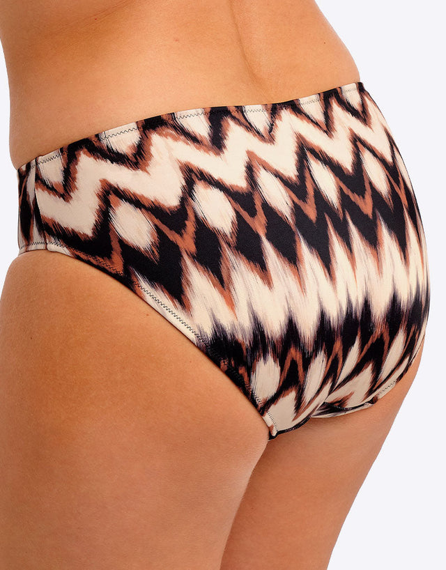 Fantasie Sabana Mid Rise Bikini Brief Copper Tint Brown