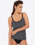 Fantasie Santa Monica Scoop Neck Tankini Black/White