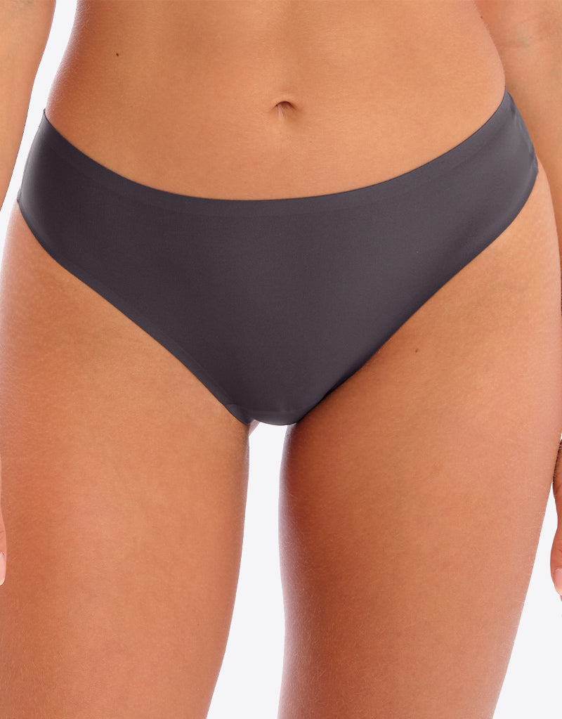 Fantasie Smoothease Invisible Stretch Thong Slate - One Size