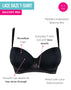 Curvy Kate Daze Padded T-Shirt Balcony Bra Black