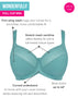 Curvy Kate WonderFully Full Cup Side Support Bra Mineral Blue