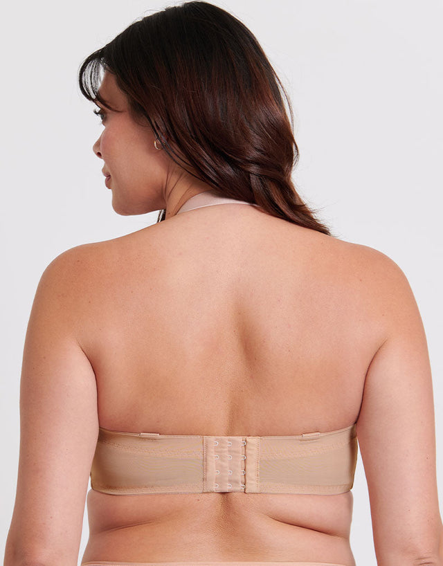 Flirtelle Celia Strapless Bra Soft Beige / 36GG Flirtelle Celia Strapless Bra Soft Beige / 36GG