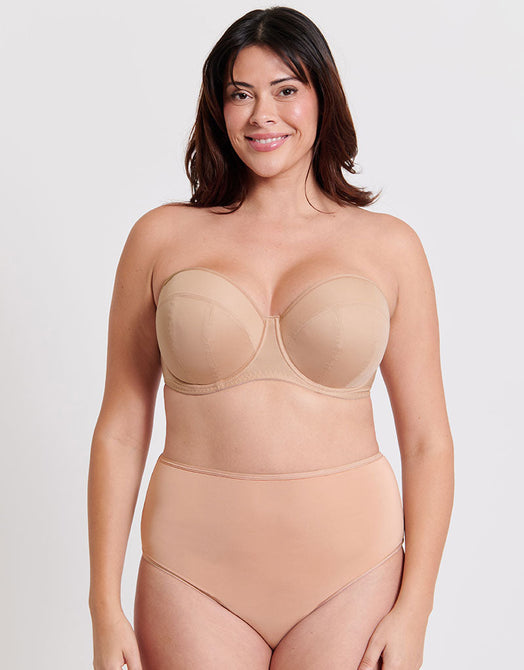 Flirtelle Celia Strapless Bra Soft Beige