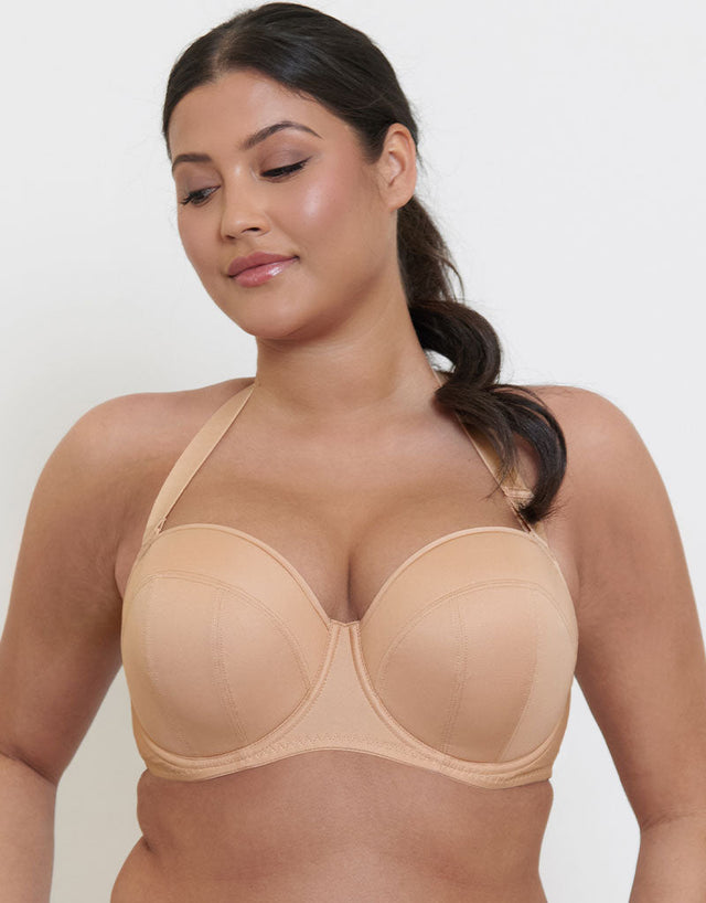 Flirtelle Celia Strapless Bra Soft Beige