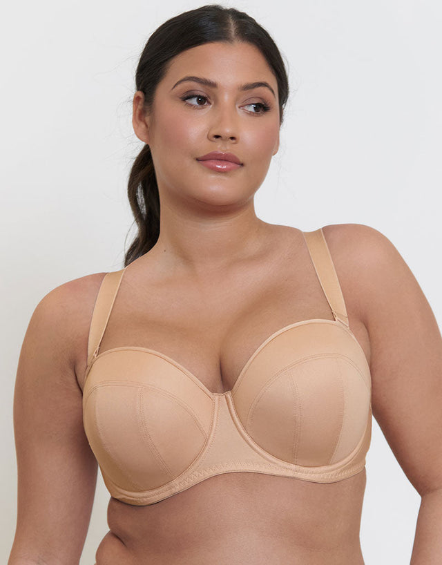 Flirtelle Celia Strapless Bra Soft Beige