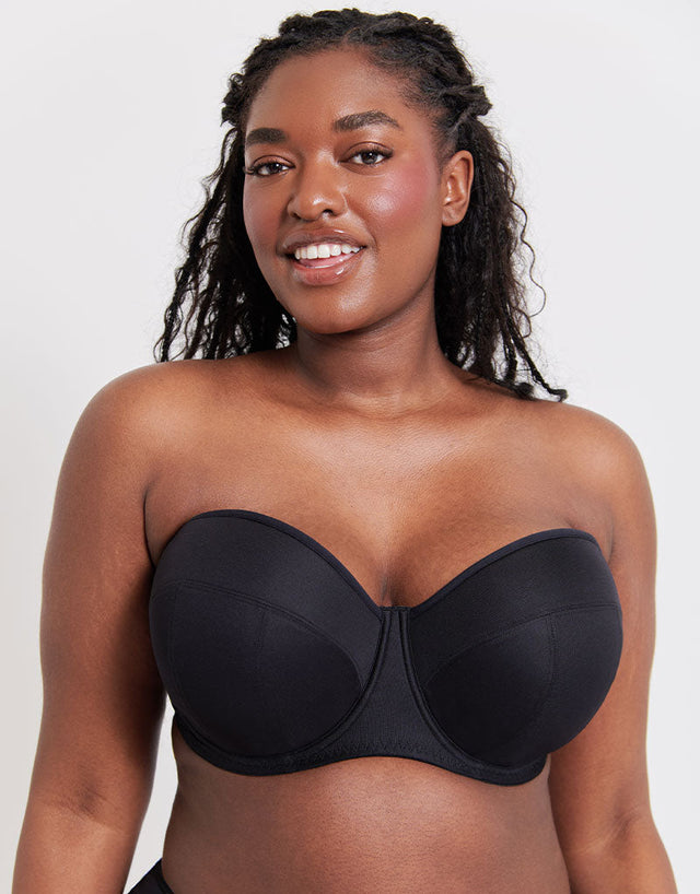 Flirtelle Celia Strapless Bra Black