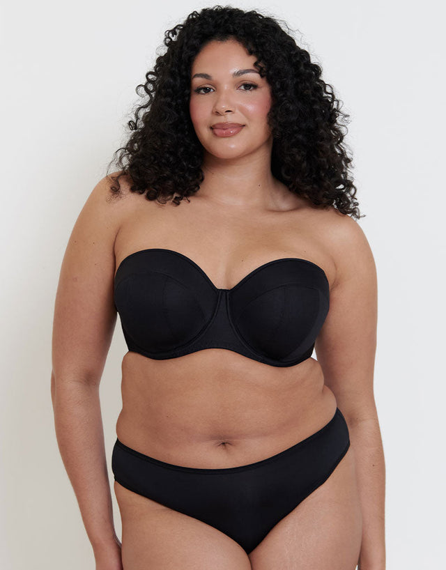 Flirtelle Celia Strapless Bra Black