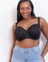 Flirtelle Celia Strapless Bra Black