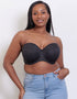 Flirtelle Celia Strapless Bra Black