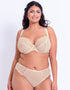Flirtelle Chloe Plunge Bra Ivory