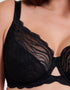 Flirtelle Elise Balcony Bra Black