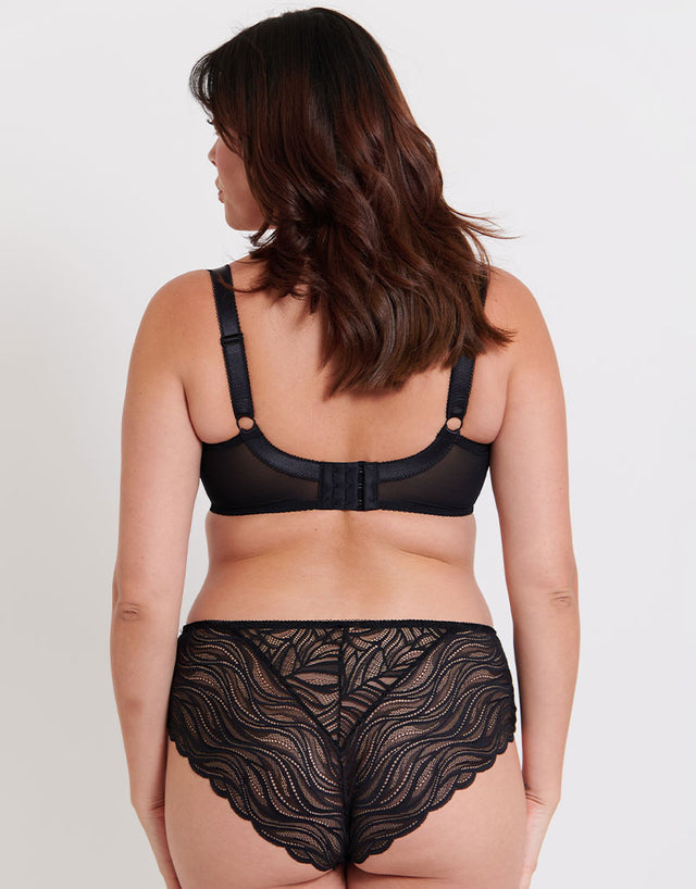 Flirtelle Elise Balcony Bra Black