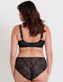 Flirtelle Elise Balcony Bra Black