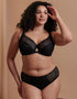 Flirtelle Elise Balcony Bra Black