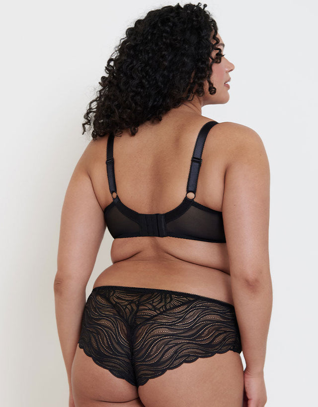 Flirtelle Elise Balcony Bra Black