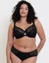 Flirtelle Elise Balcony Bra Black