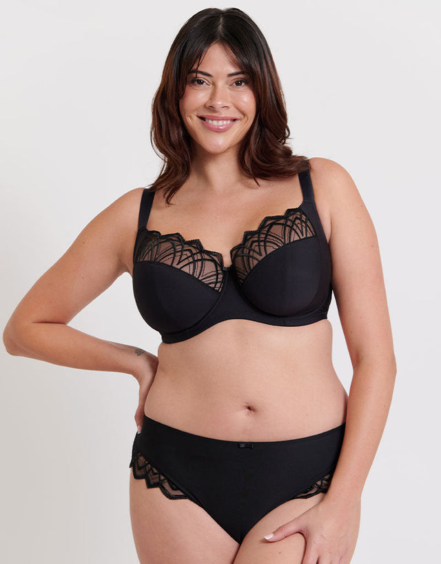 Flirtelle Emilie Deco Classic Brief Black
