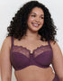 Flirtelle Emilie Deco Full Cup Side Support Bra Deep Purple