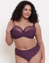 Flirtelle Emilie Deco Full Cup Side Support Bra Deep Purple