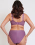 Flirtelle Emilie Deco Full Cup Side Support Bra Mauve