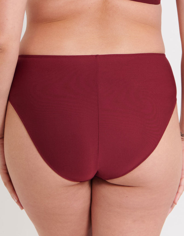 Flirtelle Emilie Deco Classic Brief Oxblood