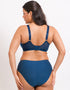 Flirtelle Emilie Full Cup Side Support Bra Navy