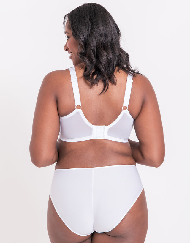 Flirtelle Emilie Full Cup Side Support Bra White