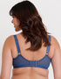 Flirtelle Emilie Deco Full Cup Side Support Bra French Blue