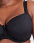 Flirtelle Emma Padded Balcony Bra Black