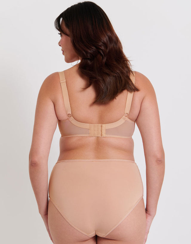 Flirtelle Emma Padded Balcony Bra Latte