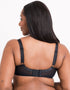 Flirtelle Esme Padded Balcony Bra Black