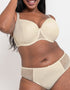 Flirtelle Esme Padded Balcony Bra & Brief Bundle Cream