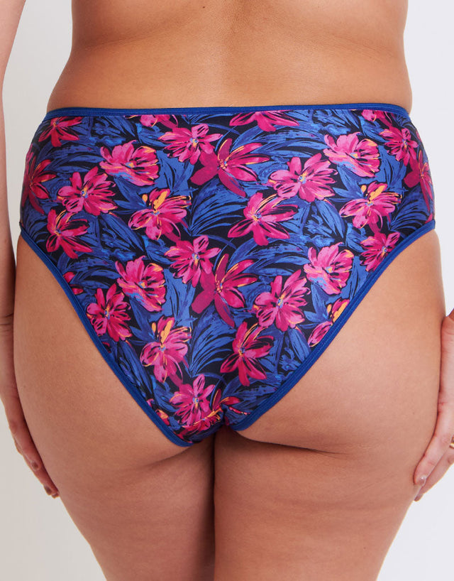 Flirtelle Everyday Full Brief Painted Floral Print