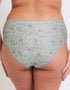 Flirtelle Everyday Full Brief Sage Green Print