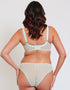 Flirtelle Isla Padded Balcony Bra Pale Mint