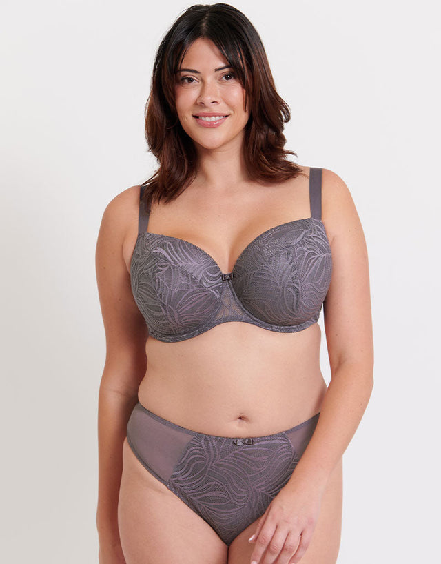 Flirtelle Isla Brazilian Brief Twilight Grey