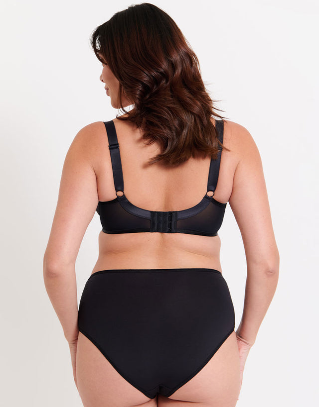 Flirtelle Josie Plunge Bra Black