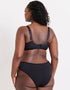 Flirtelle Josie Plunge Bra Black