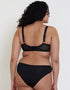 Flirtelle Josie Plunge Bra Black