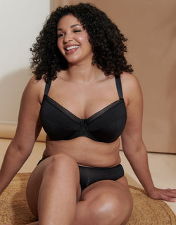 Flirtelle Josie Plunge Bra Black