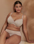 Flirtelle Josie Plunge Bra Light Taupe