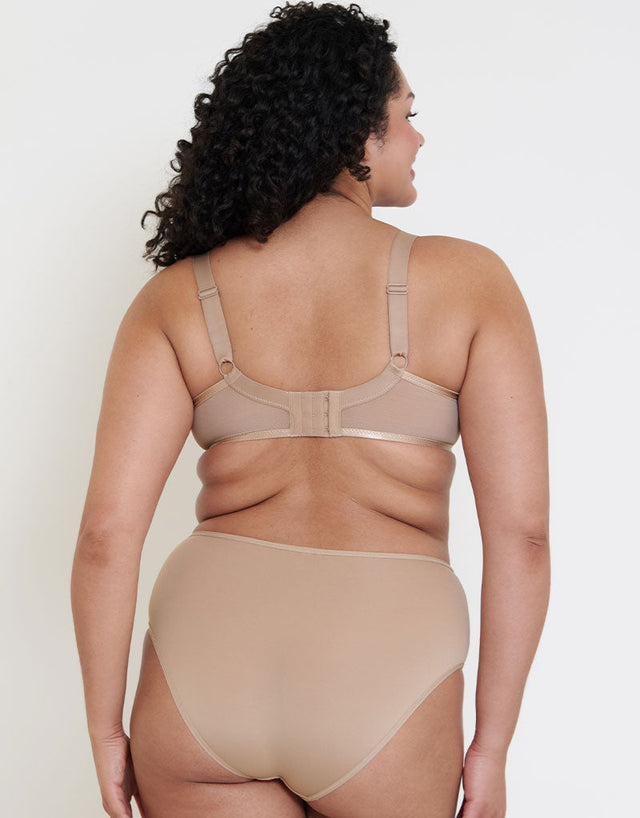 Flirtelle Josie Plunge Bra Light Taupe