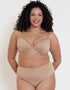 Flirtelle Josie Plunge Bra Light Taupe